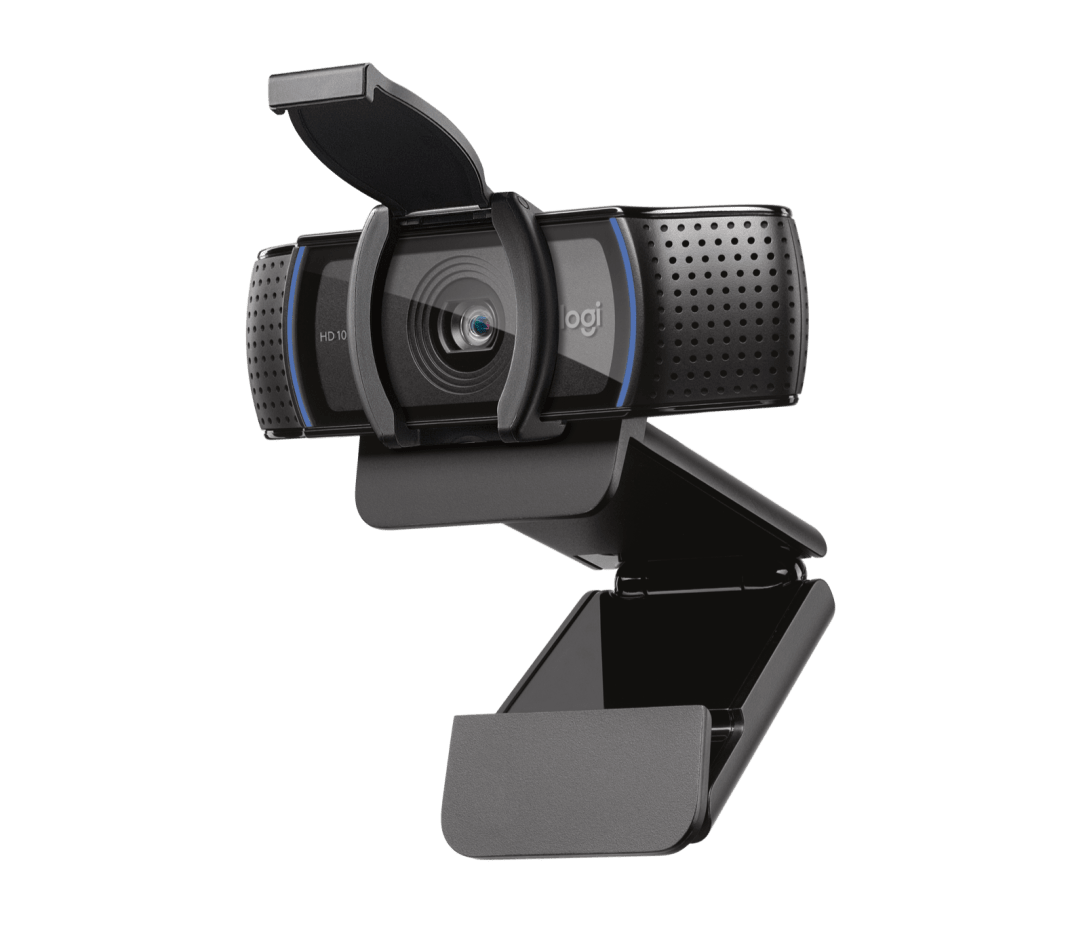 Logitech C920S HD Pro webcam for video interviews