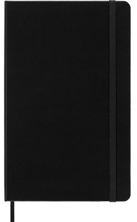 Moleskine classic notebook for interview notes
